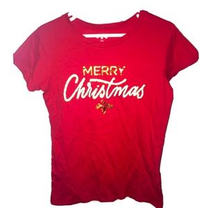 Women’s Merry Christmas T - shirt size M (8-10)
